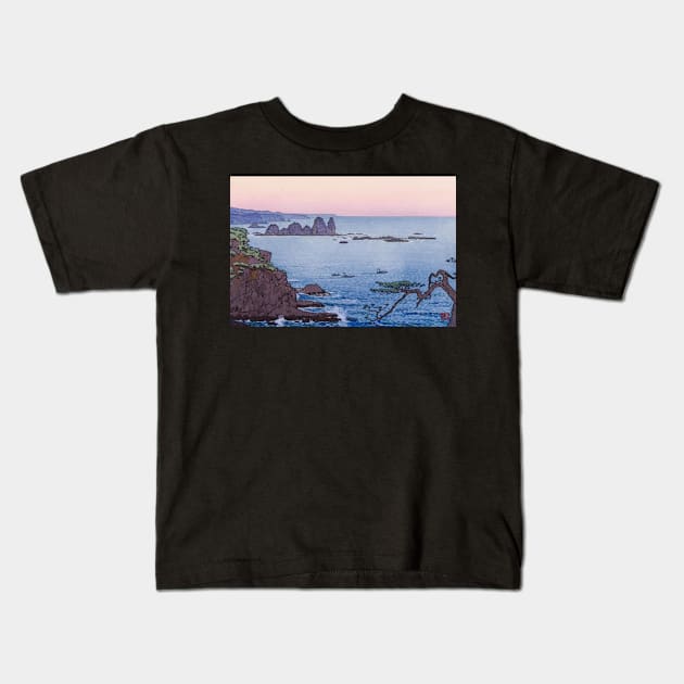 hiroshi nagai Kids T-Shirt by QualityArtFirst